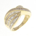 K18YG ダイヤモンド リング 2.00CT
