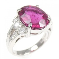 PT ルベライトトルマリン リング 4.88CT