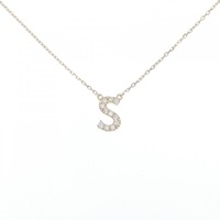 アーカー イニシャル ネックレス 0.05CT