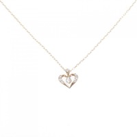 サマンサティアラ ハート ダイヤモンド ネックレス 0.09CT