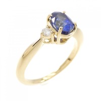 K18YG サファイヤ リング 0.96CT