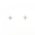 K18YG ダイヤモンド ピアス 0.16CT