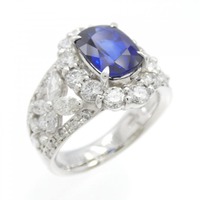 PT サファイヤ リング 2.328CT