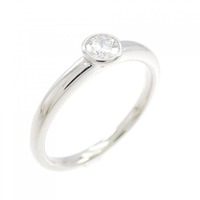 PT ソリティア ダイヤモンド リング 0.20CT