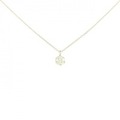 K18YG ダイヤモンド ネックレス 0.18CT