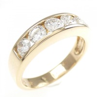 585YG ダイヤモンド リング 1.12CT