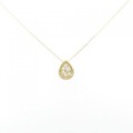 K18YG ダイヤモンド ネックレス 0.10CT