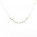 K18YG ダイヤモンド ネックレス 0.30CT