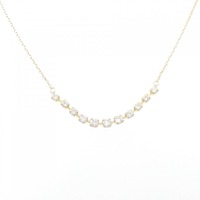K18YG ダイヤモンド ネックレス 0.30CT