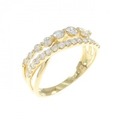 K18YG ダイヤモンド リング 0.50CT