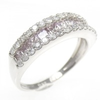 PT ピンクダイヤモンド リング 0.63CT