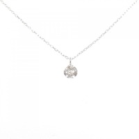 K18WG ダイヤモンド ネックレス 0.15CT