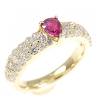 K18YG ルビー リング 0.24CT