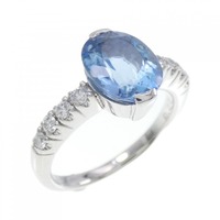 PT アクアマリン リング 1.76CT