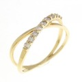 【新品】K18YG ダイヤモンド リング 0.20CT