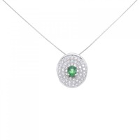 PT ガーネット ネックレス 0.67CT