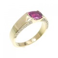 750YG ルビー リング 0.81CT