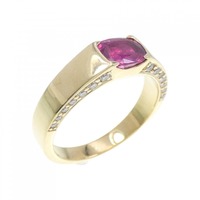 750YG ルビー リング 0.81CT