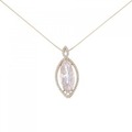 K18PG スポジュメン ネックレス 7.59CT