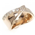 K18PG ダイヤモンド リング 0.50CT