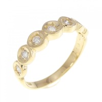 K18YG ダイヤモンド リング 0.12CT