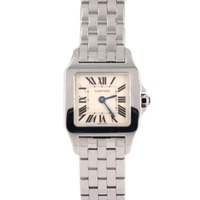 カルティエ サントスドゥモワゼルSM W25064Z5 SS クォーツ