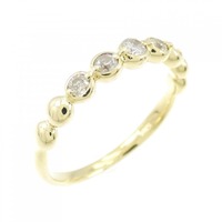 K18YG ダイヤモンド リング 0.20CT