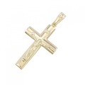 K18YG クロス ペンダント