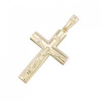 K18YG クロス ペンダント