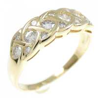K18YG ダイヤモンド リング 0.50CT