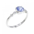 PT950 サファイヤ リング 0.56CT
