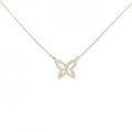アーカー バタフライ ダイヤモンド ネックレス 0.25CT