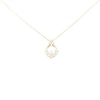 K18YG ダイヤモンド ネックレス 0.15CT