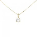 K18YG ダイヤモンド ネックレス 0.40CT