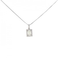 【新品】PT ダイヤモンド ネックレス 0.20CT