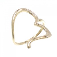 K18YG ダイヤモンド リング 0.14CT