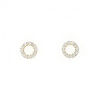 【リメイク】K18YG ダイヤモンド ピアス 0.20CT