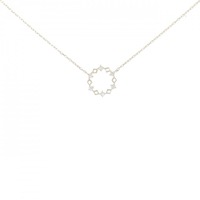 【新品】K10YG ダイヤモンド ネックレス 0.04CT