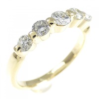 K18YG ダイヤモンド リング 0.56CT