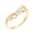 K18YG ダイヤモンド リング 0.30CT