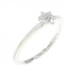 ペルリータ・ミキモト フラワー ダイヤモンド リング 0.05CT