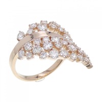 K18PG ダイヤモンド リング 1.58CT