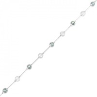 K18WG アレキサンドライト ブレスレット 0.39CT