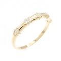 K18YG ダイヤモンド リング 0.10CT