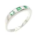 PT エメラルド リング 0.21CT