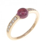 K18PG ガーネット リング