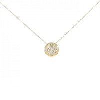 K18YG ダイヤモンド ネックレス 0.10CT