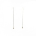 K18YG ダイヤモンド ピアス 0.20CT