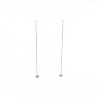 K18YG ダイヤモンド ピアス 0.20CT