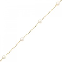 K18YG アコヤパール ブレスレット